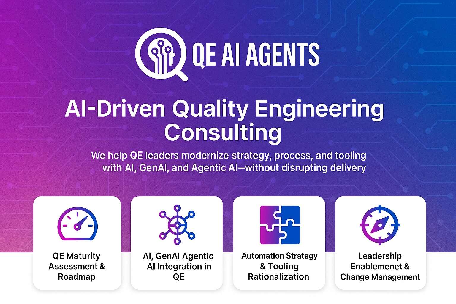 QE AI AGENTS logo